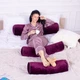 Подушка-валик MirSon №8127 Velvet Line 28-0002 Excalibur EcoSilk 60х16 см (2200006249023) - изображение 1
