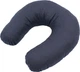 Подушка для путешествий MirSon №8798 Naturale Line 16-9000 Black Stone Полистирол (2200006348832) - изображение 1
