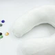 Подушка для путешествий MirSon №8801 Velvet Line 28-0001 White Полистирол (2200006348863) - изображение 6