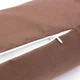 Подушка-валик MirSon №8377 Naturale Line 19-1217 Chocolate Perla BamBoo 60х20 см (2200006252498) - изображение 7