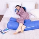 Подушка-валик MirSon №8581 Naturale Line Полистирол 19-4150 Ofelia 60х16 см (2200006346166) - изображение 4