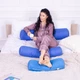 Подушка-валик MirSon №8581 Naturale Line Полистирол 19-4150 Ofelia 70х16 см (2200006346180) - изображение 1