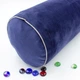 Подушка-валик MirSon №8399 Velvet Line 28-0006 Navy blue BamBoo 100х16 см (2200006253839) - зображення 7