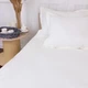 Простынь на резинке MirSon односпальная 80х190+25 см Poplin Line 002 Milky White Поплин (2200006289029) - изображение 9