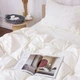 Простынь на резинке MirSon односпальная 80х190+25 см Poplin Line 002 Milky White Поплин (2200006289029) - изображение 8