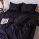 Простынь на резинке MirSon полуторная 100х200+25 см Poplin Line 099 Black Поплин (2200006290513) - изображение 1