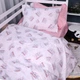 Комплект постельного белья в кроватку детский MirSon 110x140 см Line Kids 04 Cats Поплин (2200009714122) - изображение 2