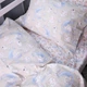 Комплект постельного белья MirSon семейный 2 x 160x220 см Line Kids 07 Rabbits Поплин (2200009717970) - изображение 4