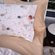 Комплект постельного белья MirSon полуторный 143x210 см Line Kids 06 Rabbit Alphabet Поплин (2200009716652) - изображение 6