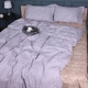 Простынь MirSon King Size 220x240 см 00-4 Geometry Beige поплин (2200009702990) - изображение 1