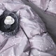 Простынь MirSon двуспальная 180x220 см 00-3 Grey Dandelions поплин (2200009701719) - изображение 4