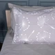 Простынь MirSon двуспальная 180x220 см 00-3 Grey Dandelions поплин (2200009701719) - изображение 6