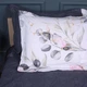 Простынь на резинке MirSon Поплин 00-7 Pink Flowers 160x200 см (2200009706950) - изображение 4