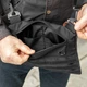 Сумка через плече Slim META барсетка чорна тканинна - зображення 6