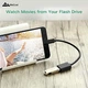 Перехідник USB 2.0 Female to Micro USB-B Male Ugreen US133 для ноутбука, смартфона круглий Black (10396) - зображення 5