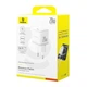 Зарядний мережевий пристрій Baseus Palm 20W Type-C з функцією швидкої зарядки QC3.0+PD3.0 (P10111602113-00) White - зображення 6