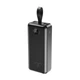 Батарея універсальна XO 30000mAh, PD/20W, QC/22.5W, with light, black (PR240_Black) (BR817545344) - зображення 1