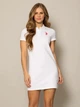 Платье-футболка короткое летнее женское U.S. Polo Assn 216433-ZH00A(White) L Белое (786660972054) - изображение 1