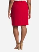 Юбка миди осенняя прямая женская Calvin Klein 807967921 14 Красная (1159829960) - изображение 2