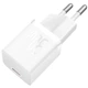 Блочок Baseus P10110902 GaN5 Fast Charger mini 30W 1Type-C у комплекті кабель Type-C to Type-C 1метр Moon White - зображення 2