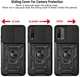 Протиударний броньований чохол із захистом камери для Xiaomi Redmi 9T та Poco M3 Armor Case Keysion black - изображение 12