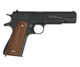Пистолет с кобурой страйкбольный металлический черный Кольт 1911 Galaxy - изображение 6