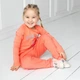 Спортивні брюки для дівчаток Trendy Тot 03-01260 помаранчевий 122 см (7 років) - изображение 7