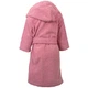 Дитячий халат з махровим капюшоном Trendy tot 03-01409 розовий 134 см (9 років) - зображення 3