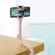 Гибкий держатель для телефона с присосками универсальный Cute Worm Lazy Holder. Цвет: розовый - изображение 13