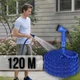 Шланг садовый 120 м для полива с распылителем 7 режимов работы V-HOSE PRO Синий - изображение 2