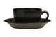 Чашка с блюдцем Seasons Black 213-222105-Bl 2 предмета черная - изображение 3