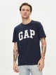 Футболка хлопковая длинная мужская GAP 856659-04 L Темно-синяя (1200132689374) - изображение 1