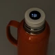 Термос Vacuum з датчиком температури на 820 мл червоний HP-14-55R - зображення 5