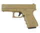 Пістолет металевий пісочний стріляє кульками 6мм ігровий Глок 17 Glock 17 Glock 17 Galaxy - зображення 4