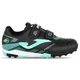 Сороконожки обувь футбольная детская Joma POWERFULL POJS2501TFV размер 32 (верх-искусственная кожа, подошва-RB, черный-бирюзовый) - изображение 1