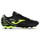 Бутсы футбольная обувь Joma AGUILA AGUS2501FG размер 39 (верх-фибратек, подошва-RB, черный-салатовый) - изображение 1