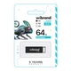 Флеш память (флешка) Wibrand 64gb Chameleon Черный - изображение 2