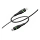 Кабель usb ridea rc-rl15 rgb light type-c to lightning 30w 1.2m черный - изображение 1
