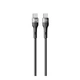 Кабель usb ridea rc-xs51 x-silicone type-c to type-c 60w 1.2m черный - изображение 1