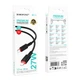 Кабель синхронизации Borofone BX110 Premium PD27W Type-C to Lightning 1м Black (37237_3611050) - изображение 3