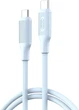 Кабель XO NB-Q265B-CC USB-C to USB-C 60W Power Delivery 1 м Blue (NB-Q265B-CC.blue) - изображение 1