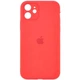 Чехол Silicone Premium case с защитой камеры для iPhone 11 Full Camera Protective pink 6838 - изображение 1