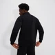 Кофта мужская Ellesse Baleor 1/4 Zip Top M Чорний SHX20966-011 - изображение 2