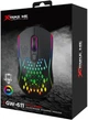 Игровая мышь XTRIKE ME GW - 611 gaming Mouse RGB |800-8000 6 step DPI, 2.4G/Type-C| Black - изображение 6