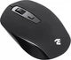 Компьютерная мышь 2E MF211, Black, беспроводная, оптическая, 800/1200/1600 dpi, 3 кнопки, до 10 м, USB, 2хААА - изображение 2