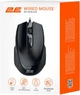Компьютерная мышь 2E MF180, Black, USB, оптическая, 1200-3200 dpi, 6 кнопок, 1.8 м - изображение 3