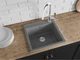 Кухонная мойка BODRUM 510 gray Miraggio - изображение 6
