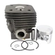 Поршнева Falcon для Hsqv 395 XP, 395 XP EPA, d=56 мм, нікасіл, 5039939-71, 5371376-71, 5039939-03, для бензопил (CIL163) - зображення 2