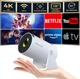 Проектор Polocsh HY300 Full HD WiFi Bluetooth Android 11 White - зображення 1