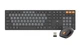 Бездротова клавіатура та миша Fantech Go WK895, 1600DPI, 2.4G, BT, Чорний - зображення 1